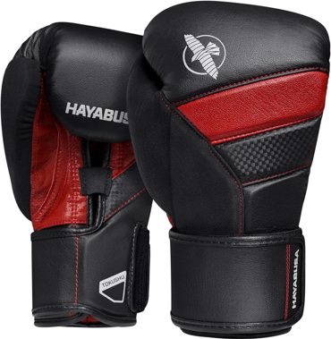 Hayabusa T3 Boxing Gloves -black/red